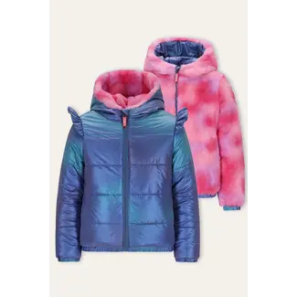 B.Nosy B.Nosy - Jacket Reversible Joy - Navy Disco