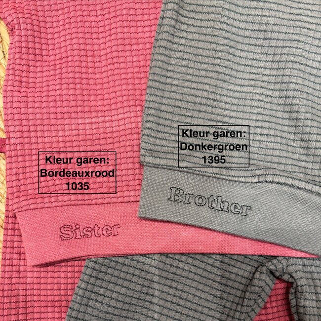 Feetje - Baby Pyjama Wafel - Berry - Family Edition