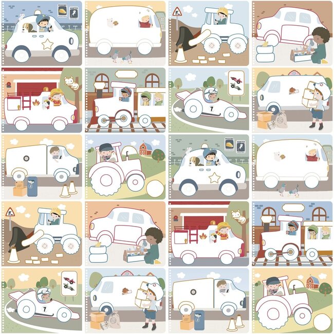 Little Dutch - Magisch kleurboek Jim