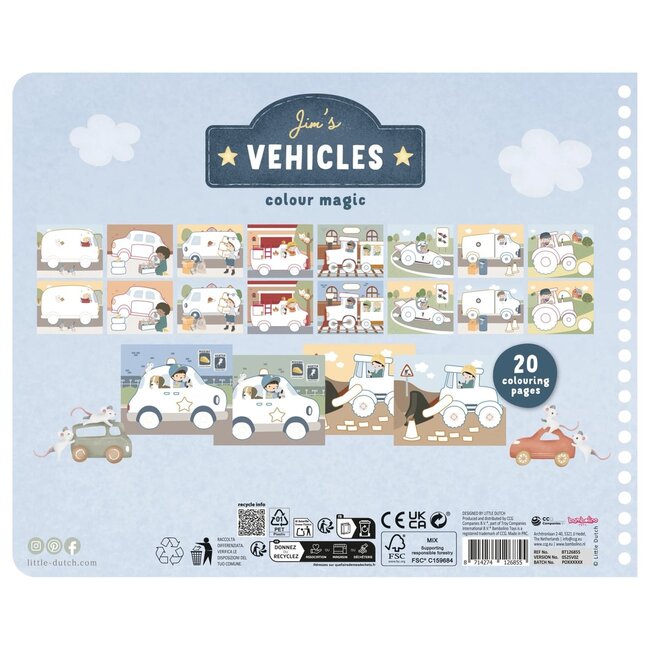 Little Dutch - Magisch kleurboek Jim