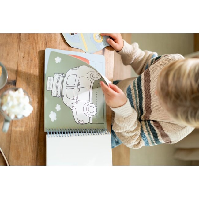 Little Dutch - Boekje met schaar Jim