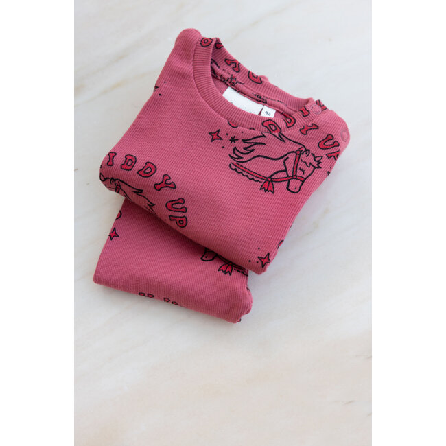 Feetje - Baby Pyjama Howdy Holly Berry - Premium Sleepwear