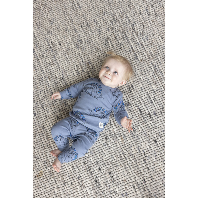 Feetje - Baby Pyjama Willy Walrus Blauw - Premium Sleepwear