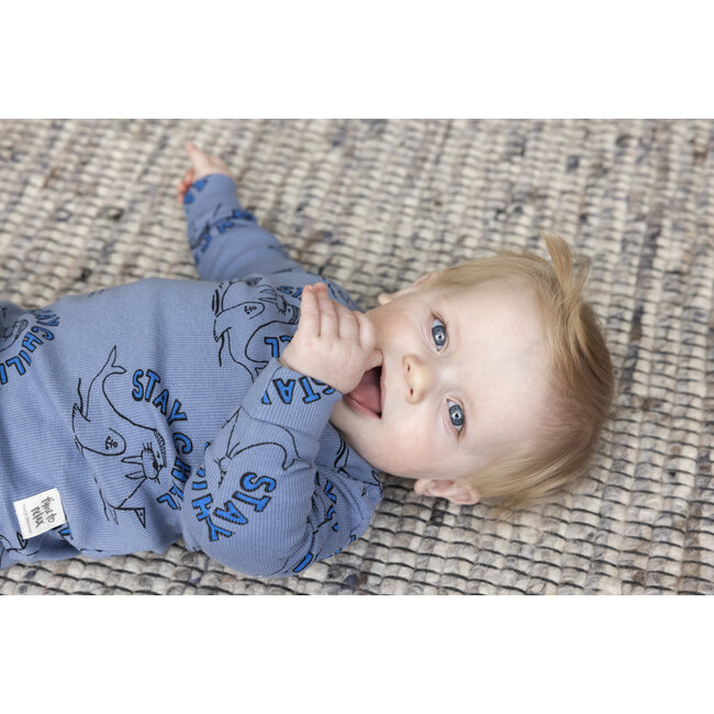 Feetje - Baby Pyjama Willy Walrus Blauw - Premium Sleepwear