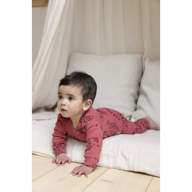 Feetje - Baby Pyjama Howdy Holly Berry - Premium Sleepwear