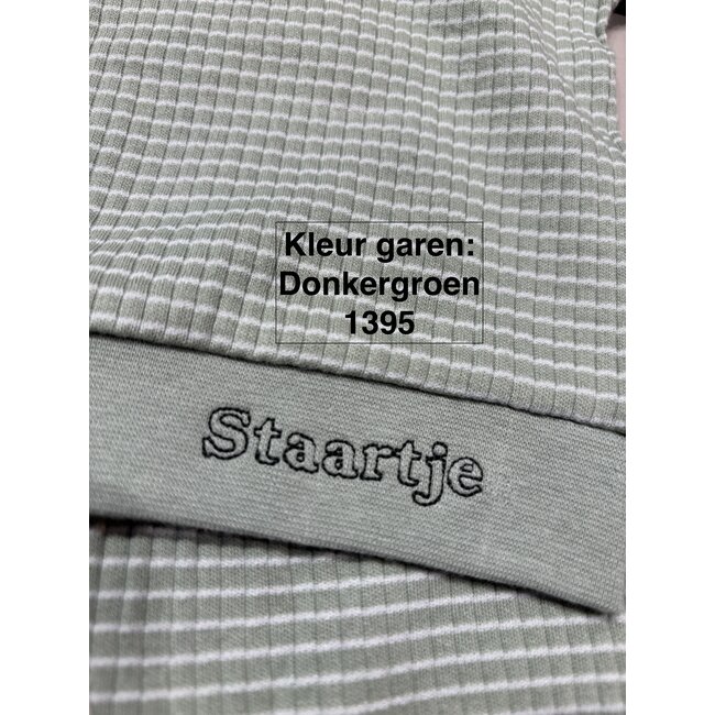 Feetje - Baby Pyjama Wafel - Groen Melange