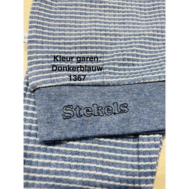 Feetje - Baby Pyjama Wafel - Blauw Melange