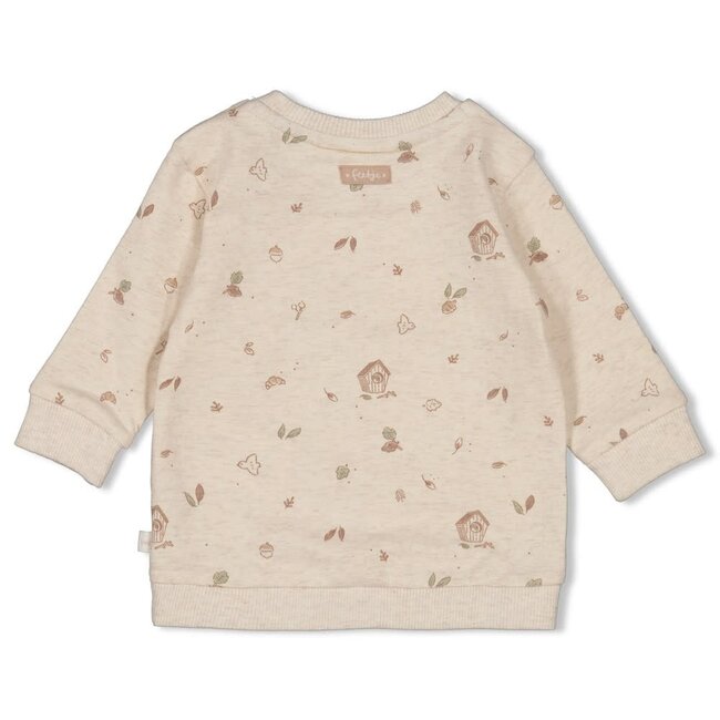 Feetje - Sweater AOP Offwhite Melange - Fall Favorites