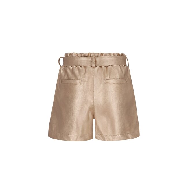 Like Flo - Fake Leather Short Fay-Linn  - Gold