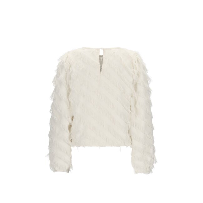 Like Flo - Fringes Blouse Ella - Cream