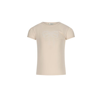 Le Chic Le Chic - Pearly Bow T-shirt Nommy - Sands of Time