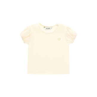 Le Chic Le Chic - Puffy Sleeve T-shirt Naly - Meringue Mood