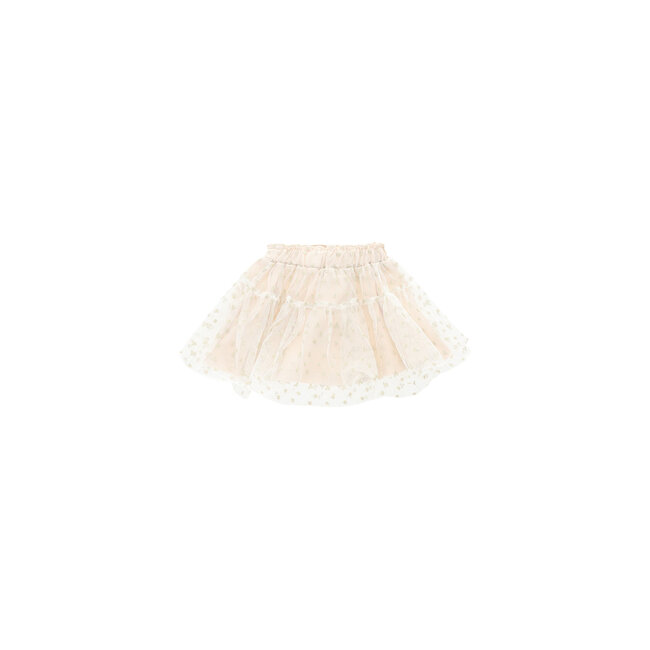 Le Chic - Lurex Embro Skirt Tracey - Sands of Time