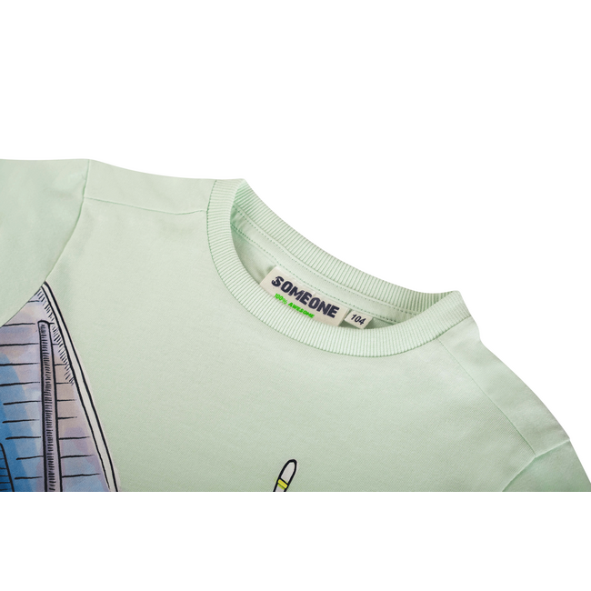 Someone - Shirt August - Soft Mint