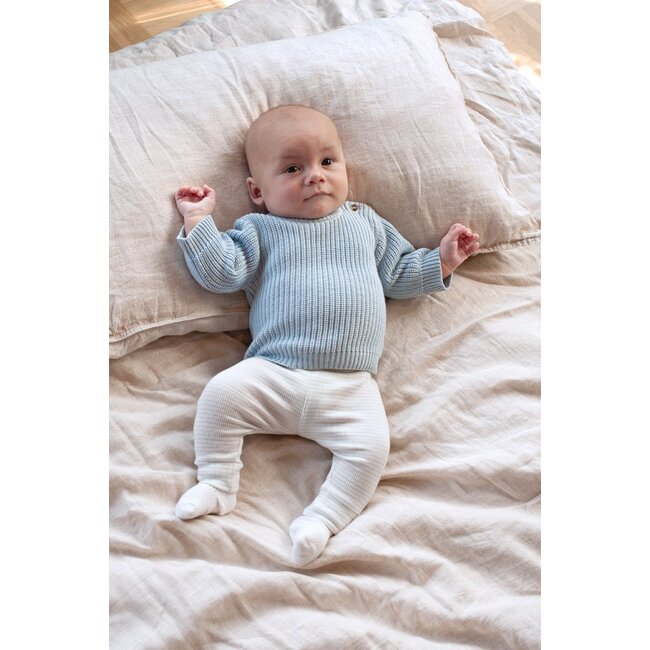 Feetje - Broek Rib Streep Blauw - The Magic is in You