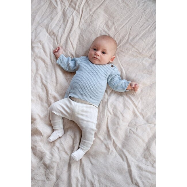 Feetje - Broek Rib Streep Blauw - The Magic is in You