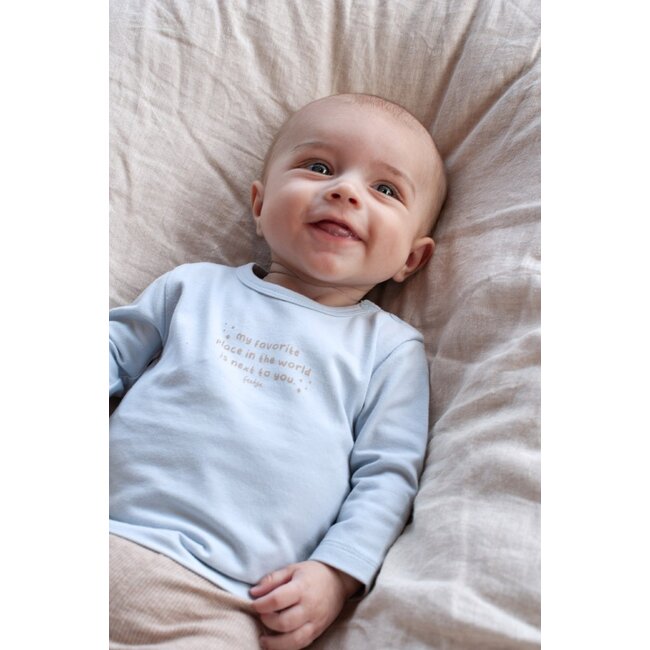 Feetje - Longsleeve Blauw - The Magic is in You