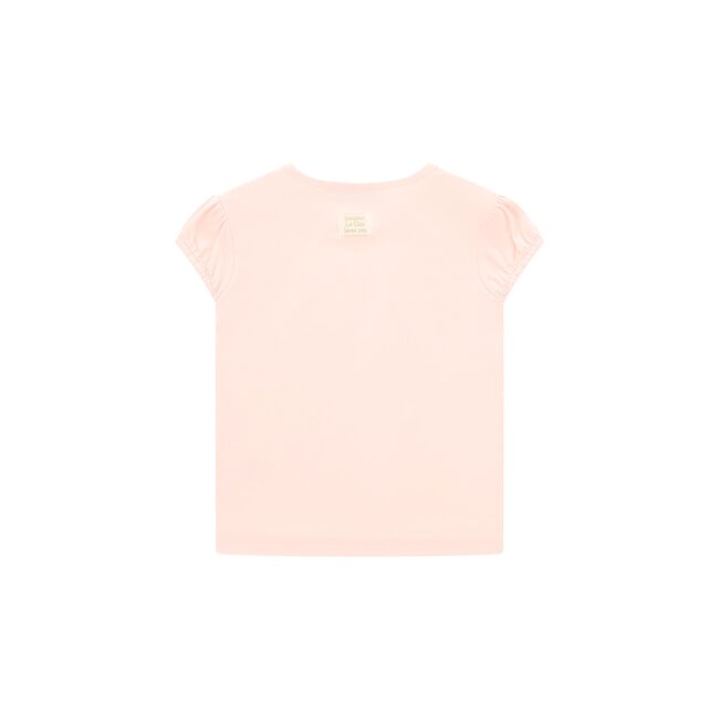 Le Chic - Pearly Bow T-shirt Noki - Pink Symphony