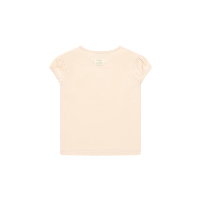 Le Chic - Pearly Bow T-shirt Noki - Sands of Time