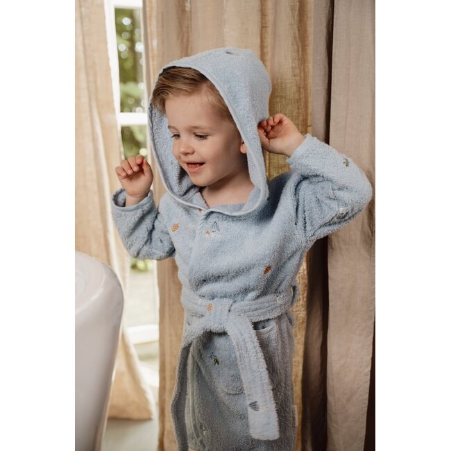 Little Dutch - Badjas Geborduurd - Forest Friends