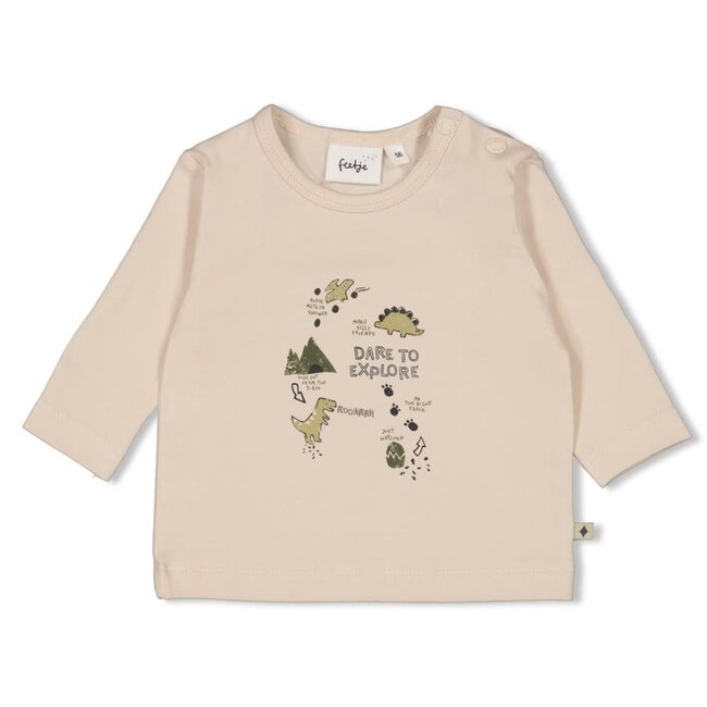 Feetje - Longsleeve Offwhite - Rawrsome