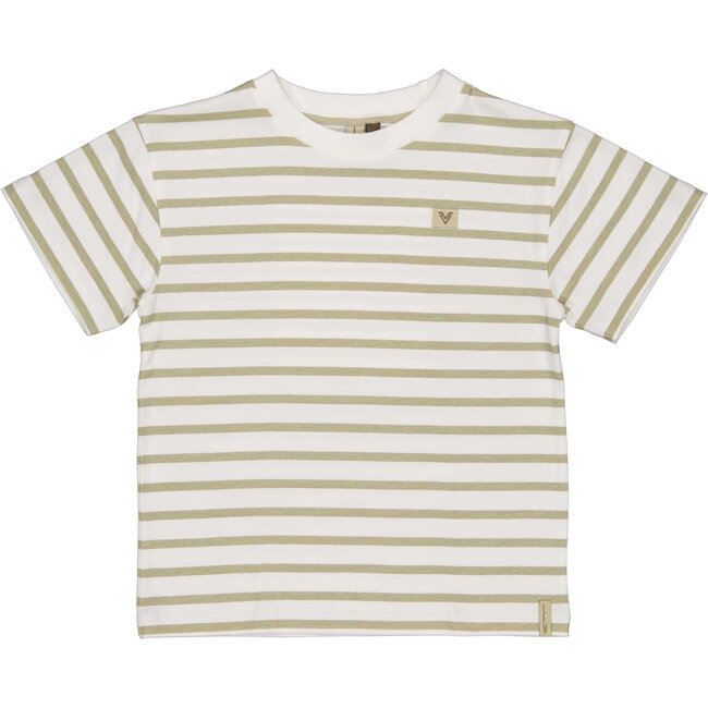 Levv - Shirt Bas - AOP White Stripe