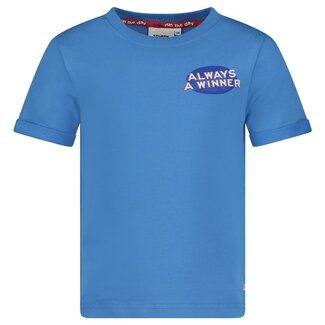 Sturdy Sturdy - T-shirt Blauw - Run the Day