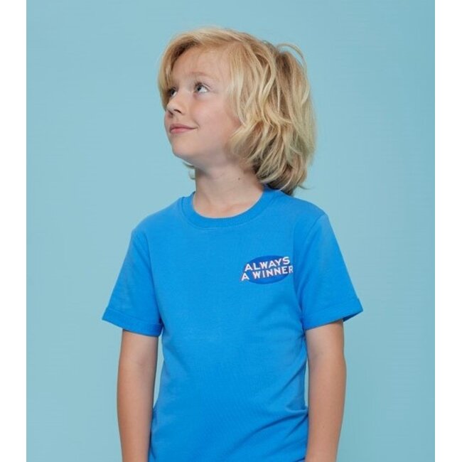 Sturdy - T-shirt Blauw - Run the Day