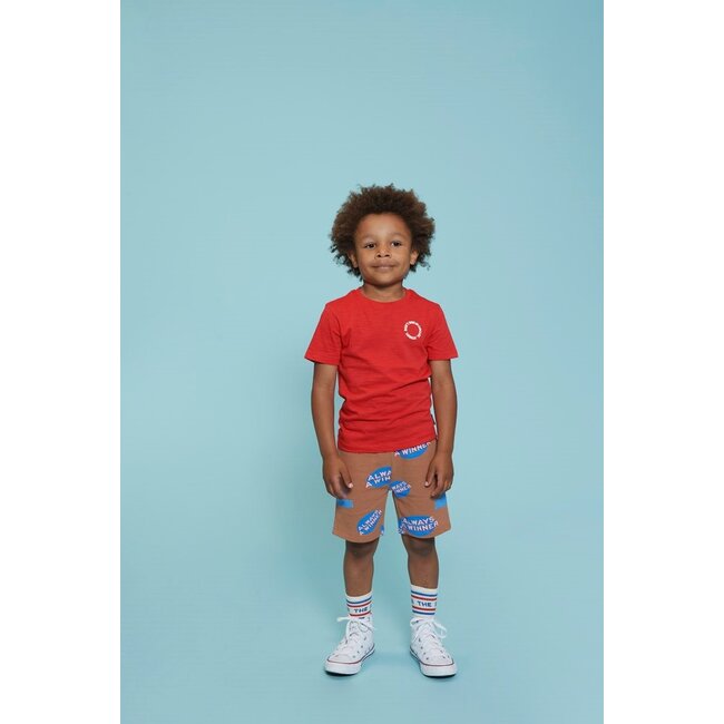 Sturdy - Short AOP Hazelnoot - Run the Day