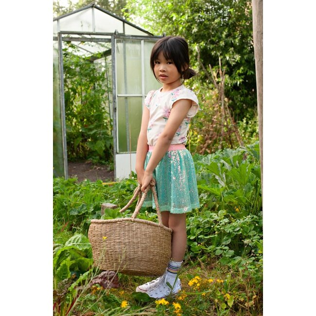 Jubel - Pailetten Rok Groen - Rolling in to Spring