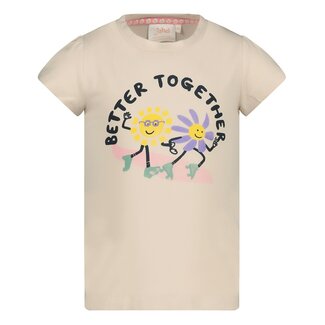 Jubel Jubel - T-shirt Offwhite - Rolling in to Spring