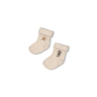 Feetje Feetje - Sokken Offwhite Melange - Sea Sweeties