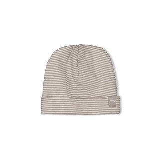 Feetje Feetje - Mutsje Rib met Streep Grijs - Sea Sweeties