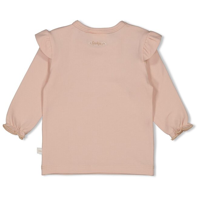 Feetje - Longsleeve Lichtroze - Delicate Flower