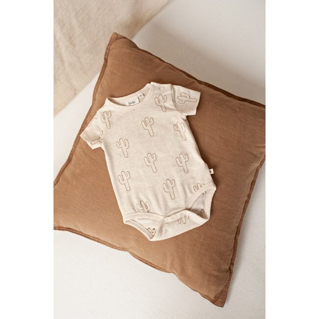 Feetje - Romper AOP Offwhite Melange - Sssiesta