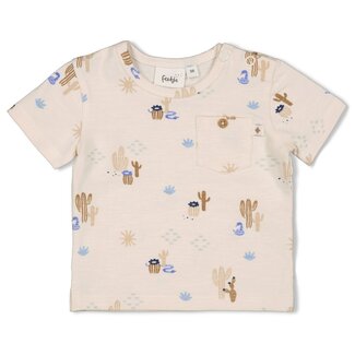 Feetje Feetje - T-shirt AOP Offwhite - Sssiesta