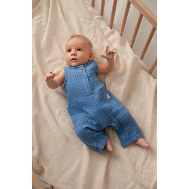 Feetje - Pak Mousseline Blauw - Sssiesta