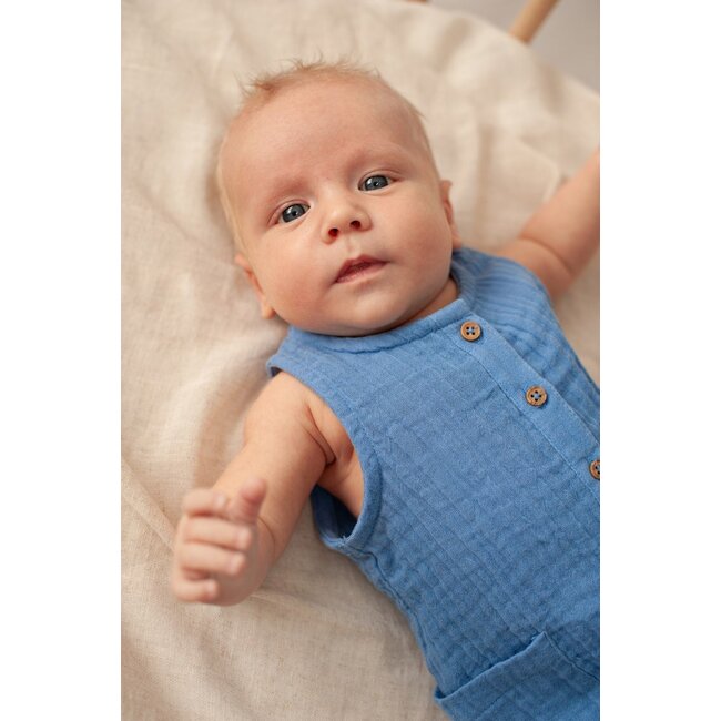 Feetje - Pak Mousseline Blauw - Sssiesta