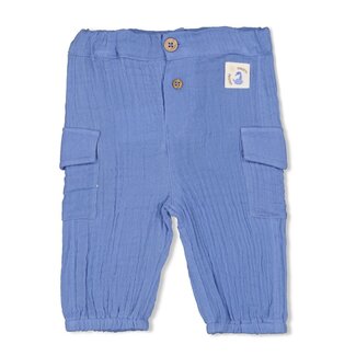 Feetje Feetje - Broek Mousseline Blauw - Sssiesta