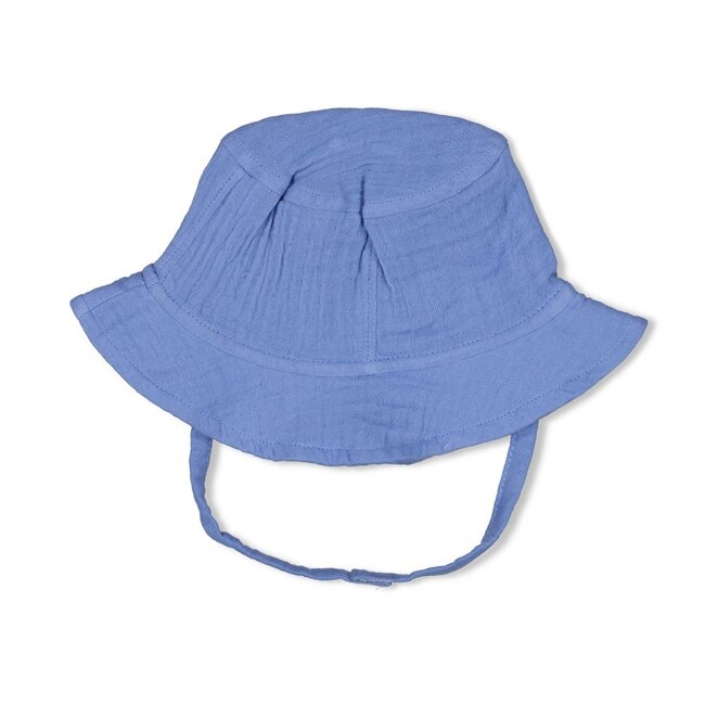 Feetje - Zonnehoed Mousseline Blauw - Sssiesta