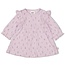 Feetje - Jurk Pointelle Rib AOP Lila - Flower Ranch