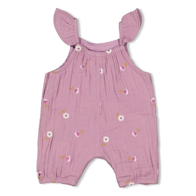 Feetje - Jumpsuit Mousseline AO Embroidery Violet - Flower Ranch
