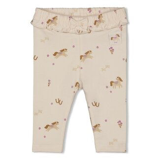 Feetje Feetje - Legging / Broek AOP Offwhite - Flower Ranch
