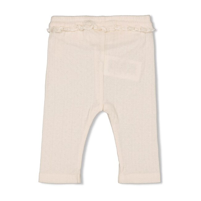 Feetje / Broek - Legging Offwhite - Flower Ranch