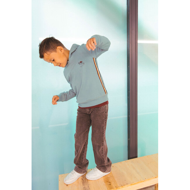 Tygo & Vito - Hoody Hank - Mineral Blue