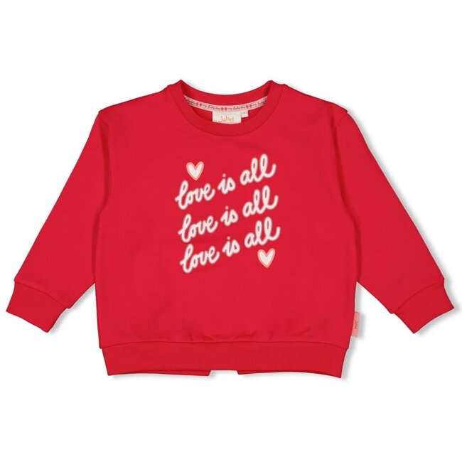 Jubel - Sweater Rood - Queen Of Hearts