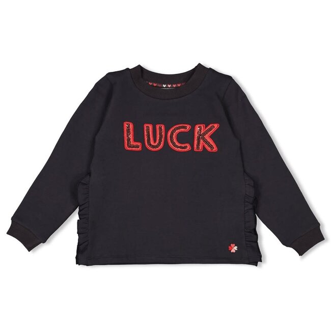 Jubel - Sweater Antraciet - Queen Of Hearts