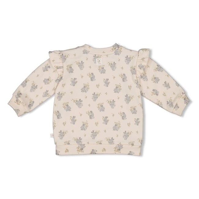 Feetje - Sweater AOP Offwhite - Fields of Green