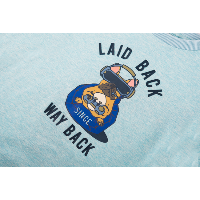 Someone - Shirt Nibble - Light Blue Melange