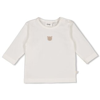 Feetje Feetje - Longsleeve Embroidery Beer Offwhite - The Knits